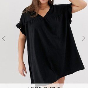 ASOS Curve Mini Smock Dress